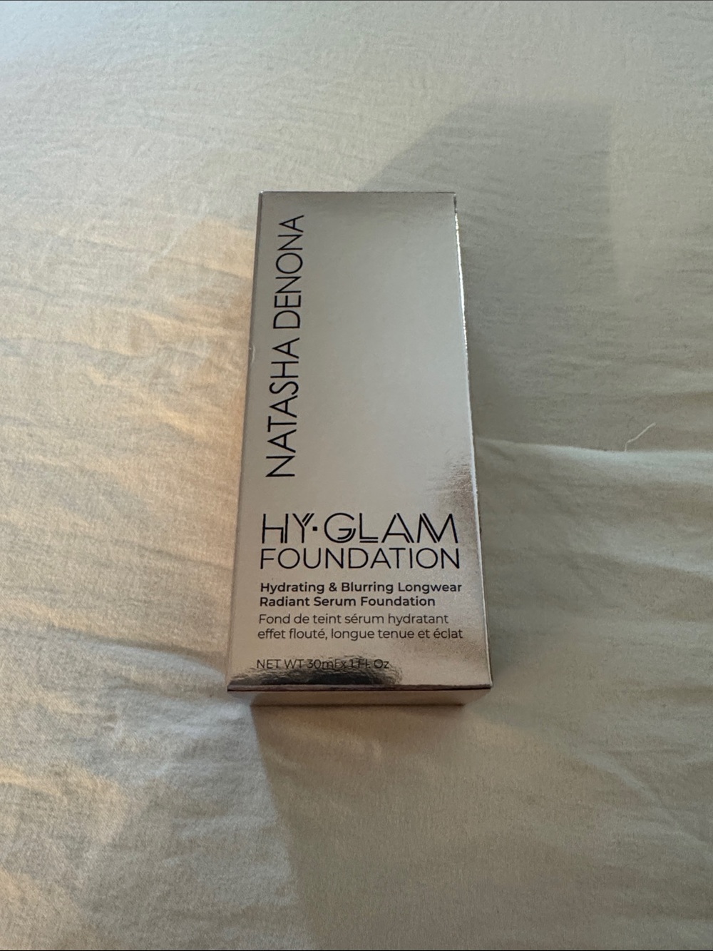 Natasha Denona Hy•Glam Foundation - Silver Packaging- N2- FAIR LIGHT NEUTRAL